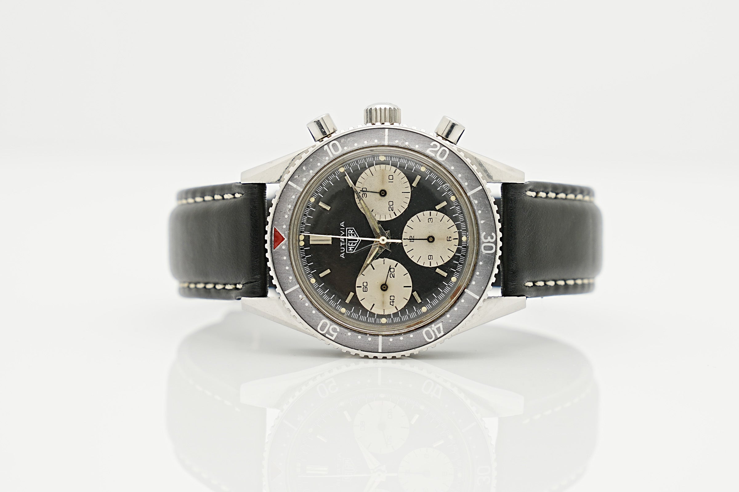 Heuer Autavia Ref. 2446M first execution case RARE