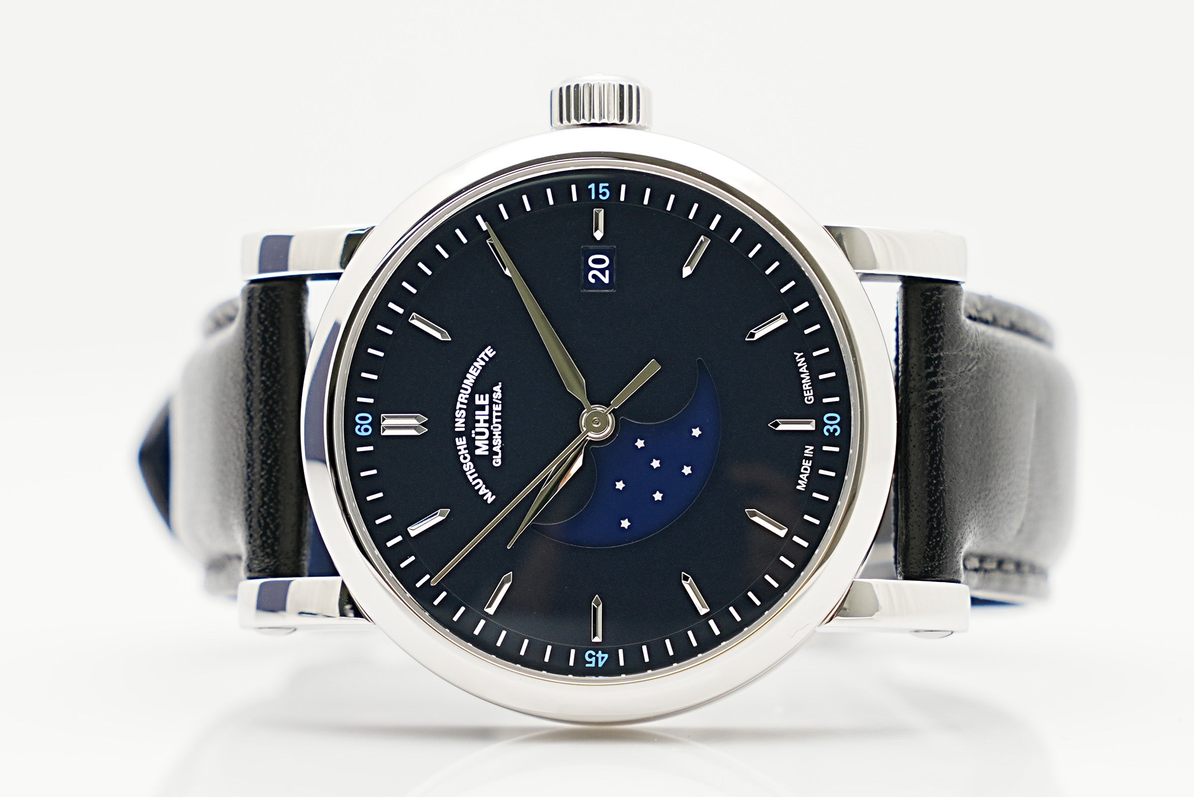 Mühle Glashütte Teutonia IV Bluemoon M1-44-62-LB