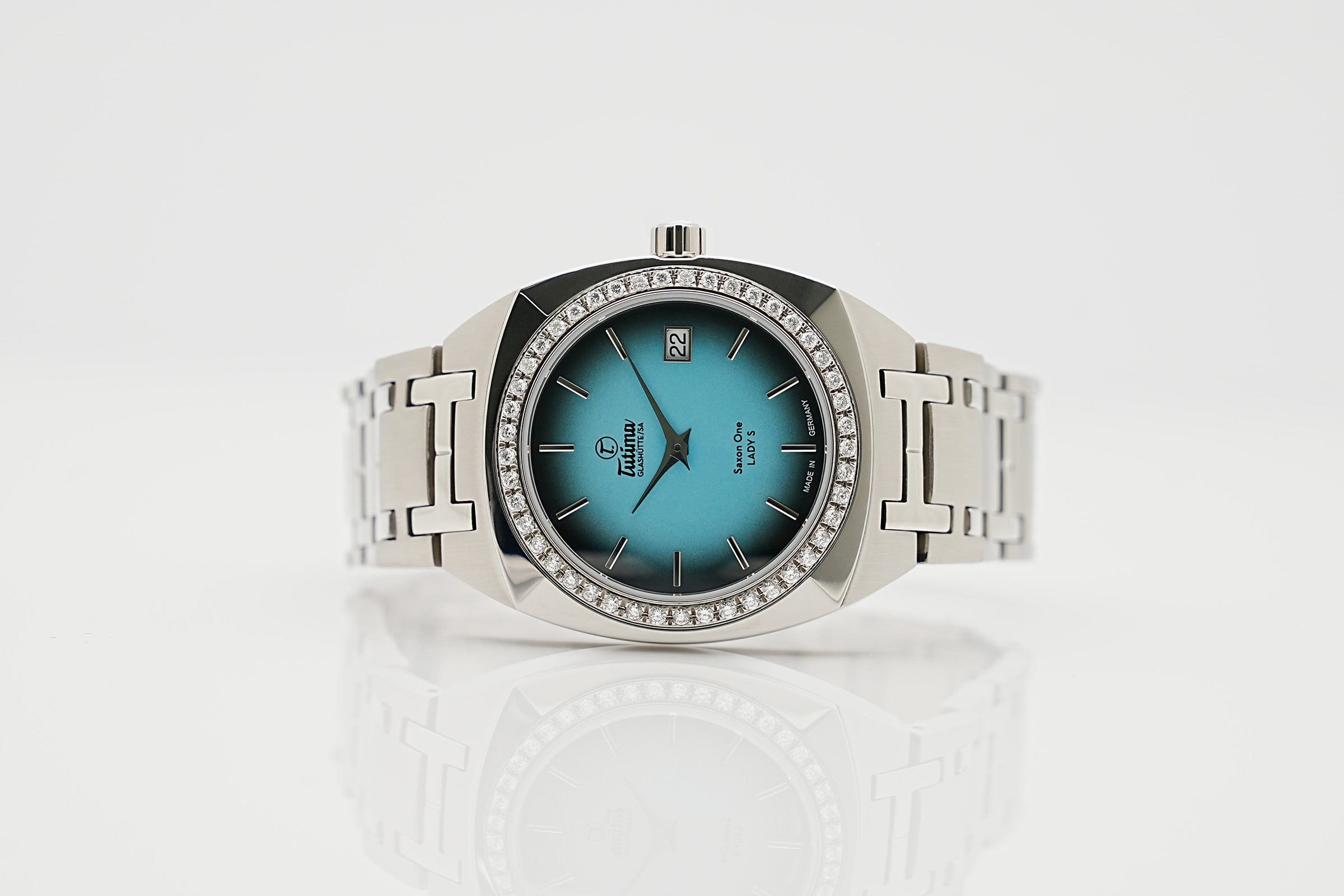 Tutima Glashütte Lady S Diamonds 6703-05