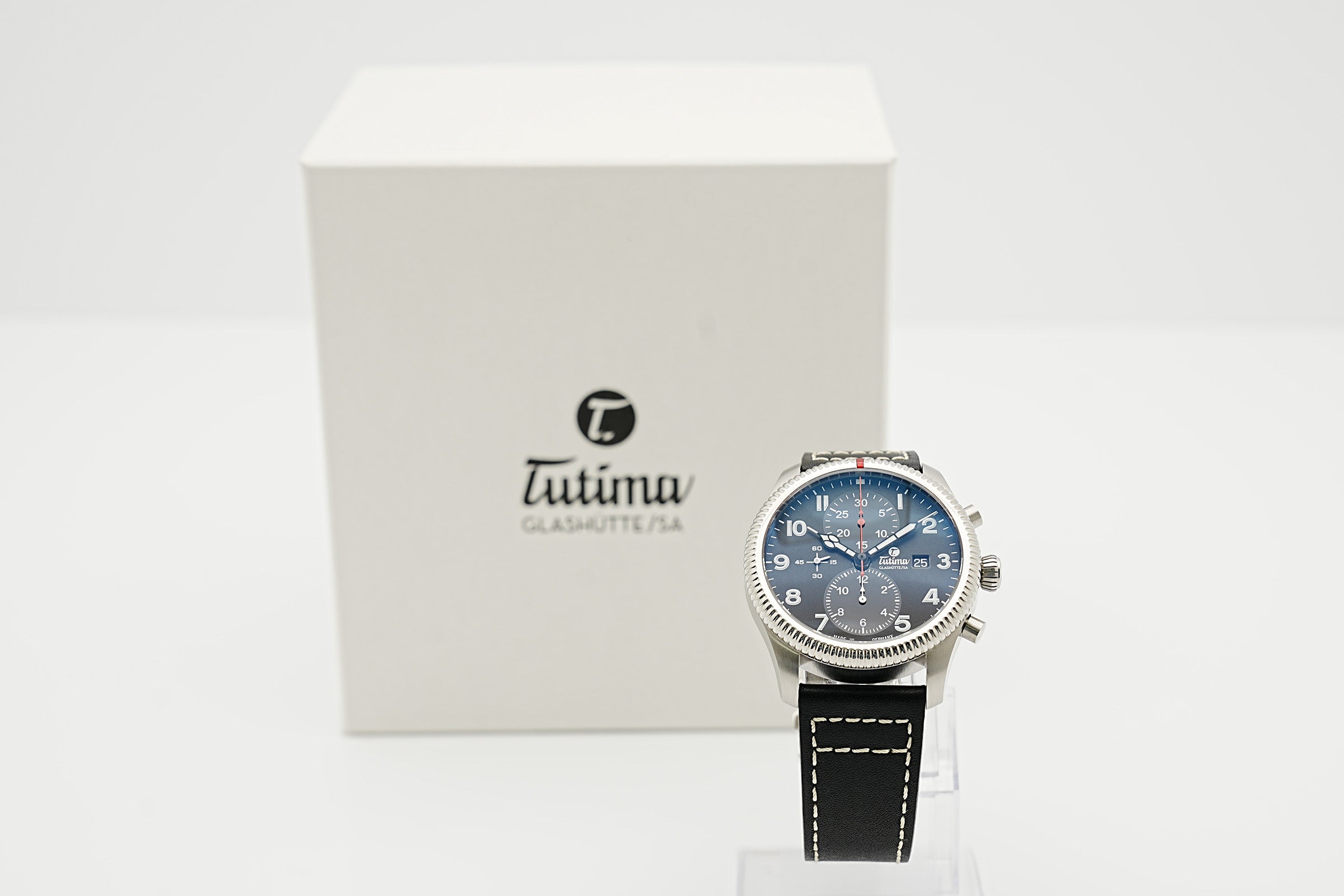 Tutima Glashütte Classic Chronograph Grand Flieger 6402-01