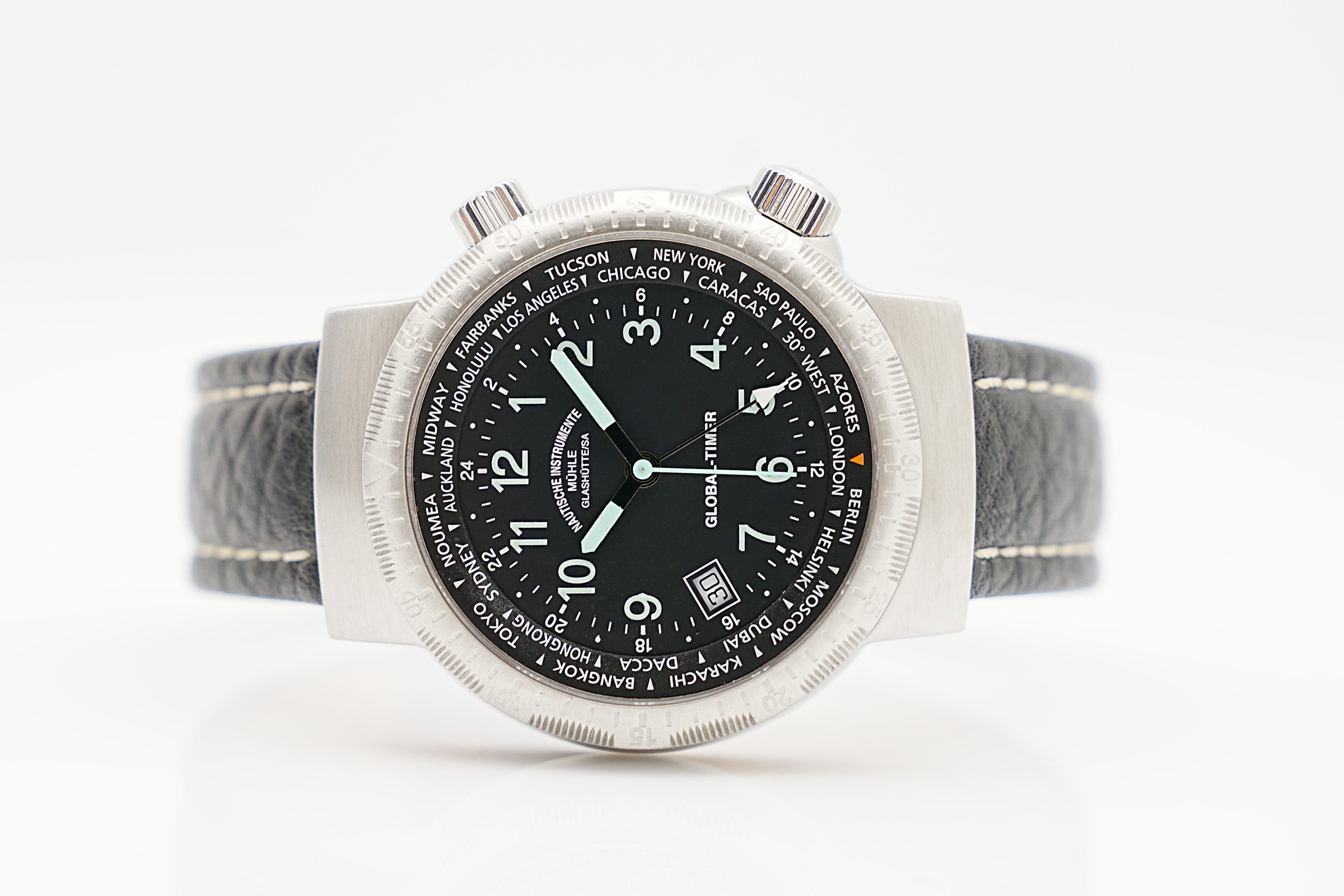 Mühle Glashütte Global-Timer, M1-41-13 Lufthansa Cargo