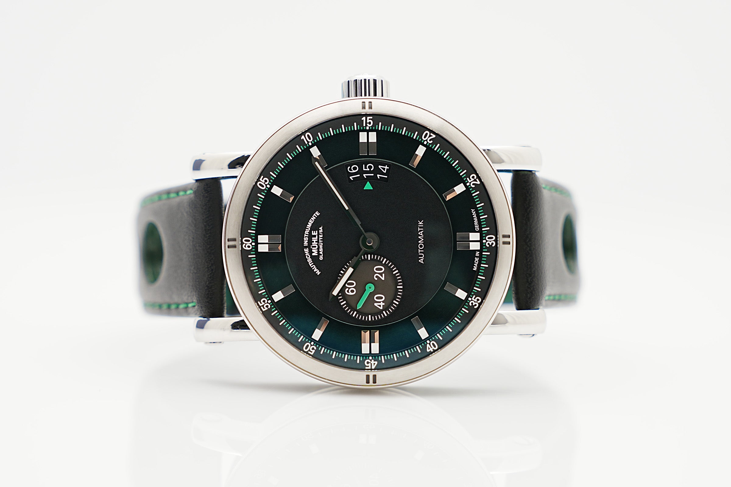 Mühle Glashütte Teutonia Sport II Racing Green M1-29-74-LB