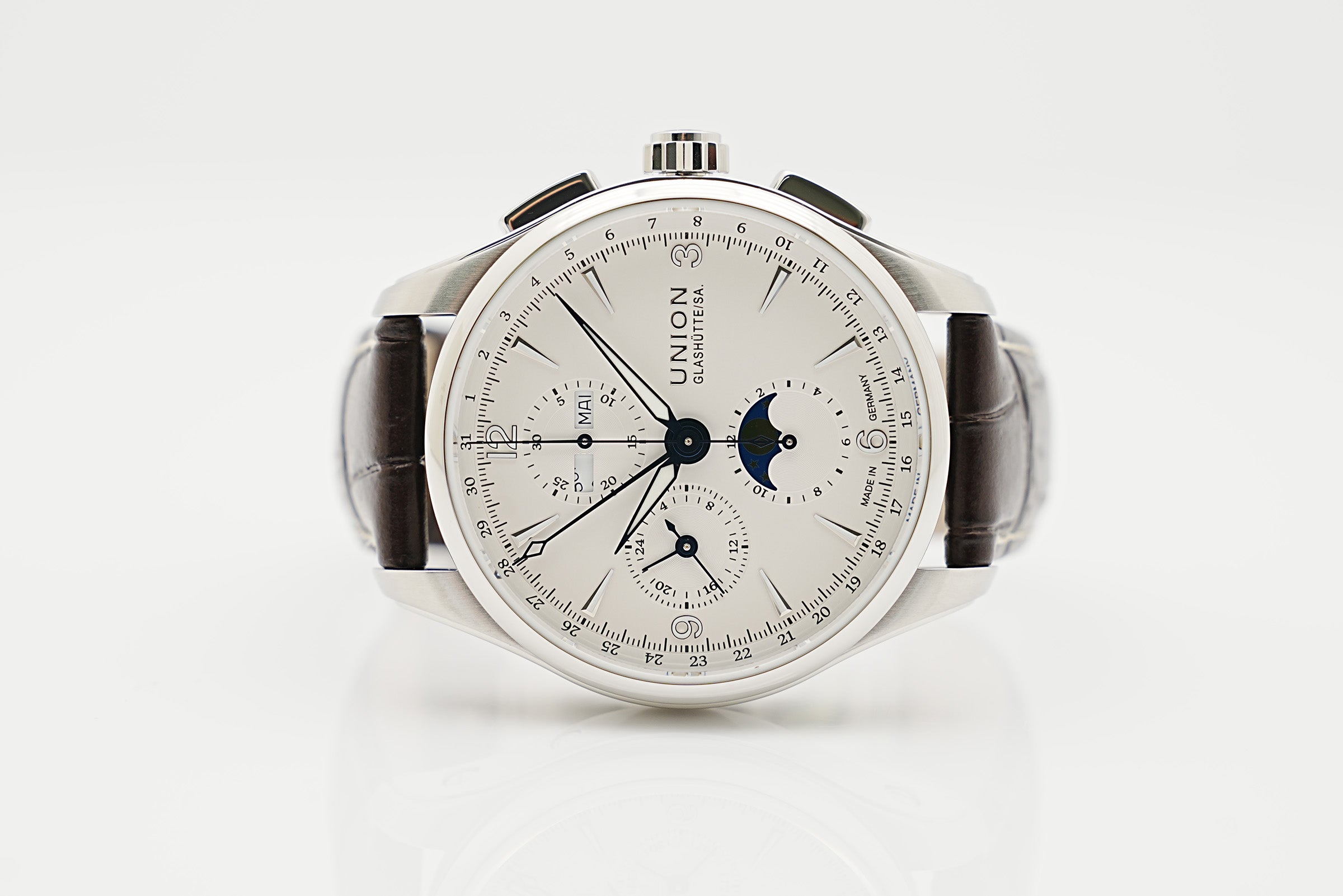 Glashütte Union Belisar Chronograph Mondphase D014.425.16.017.00