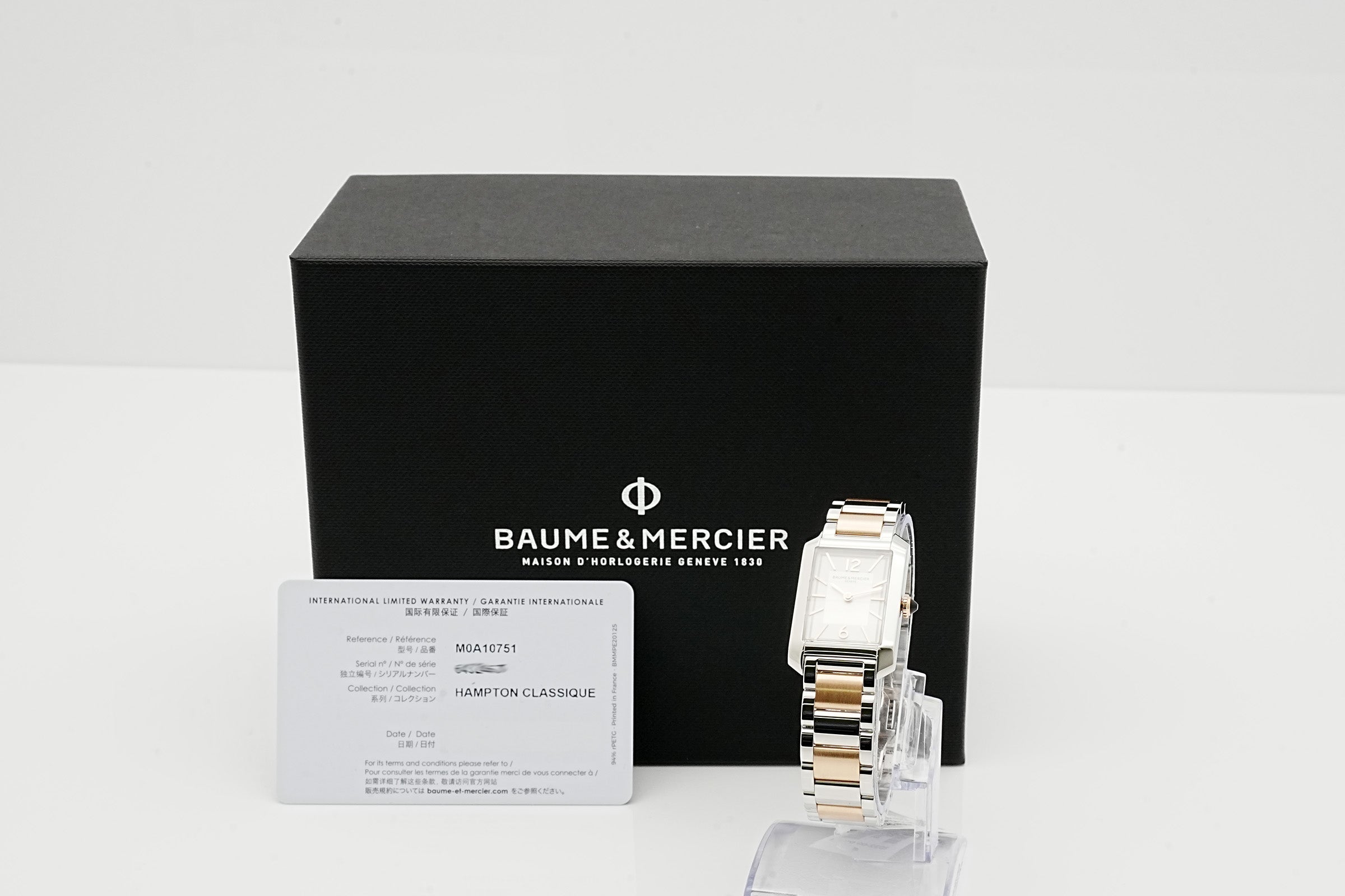 Baume&Mercier Hampton 10751  M0A10751