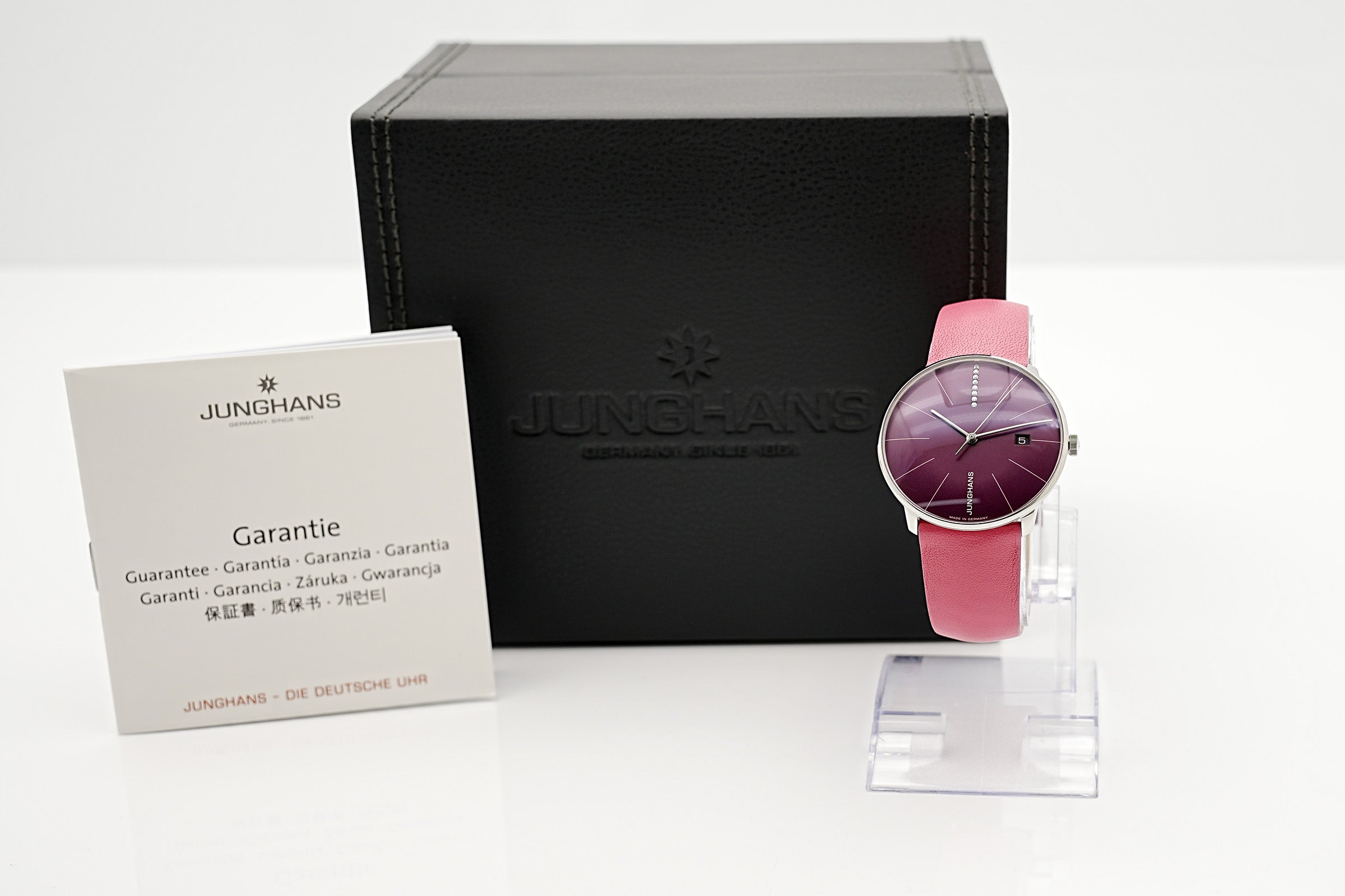 Junghans Meister fein Automatik Signatur 27/4358.00