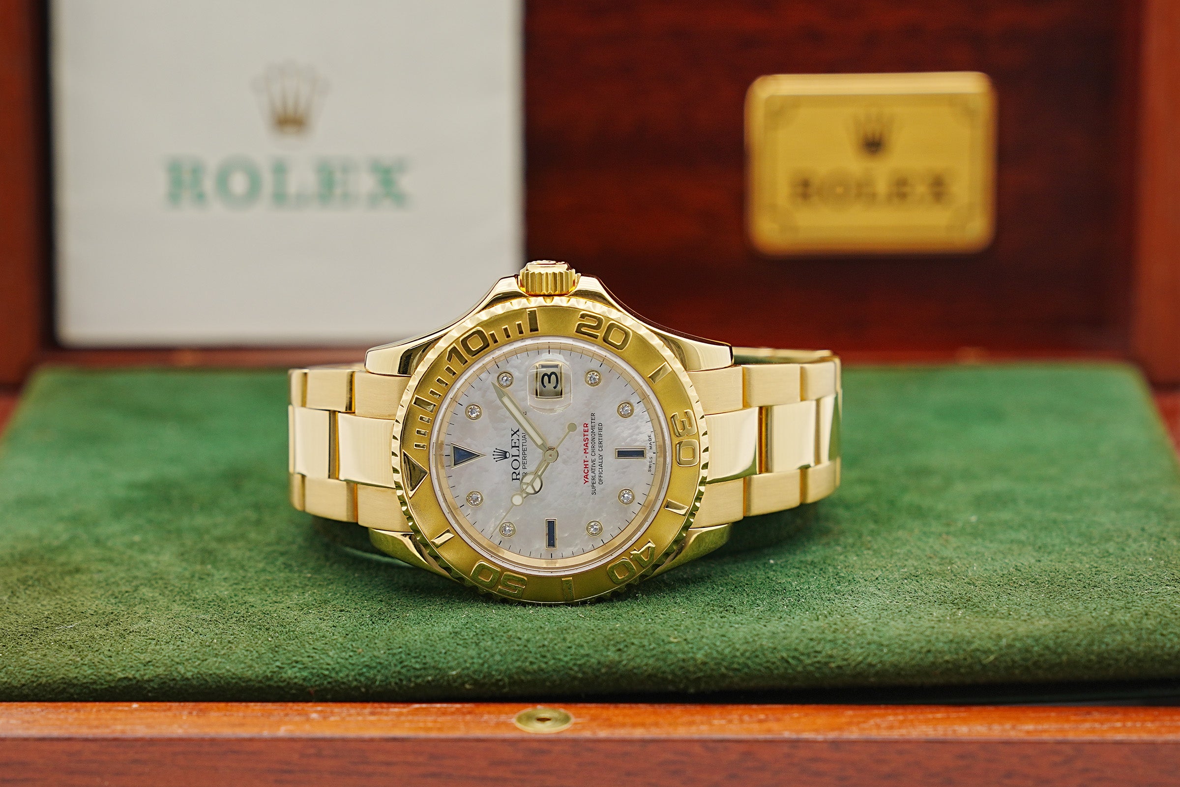 Rolex Yachtmaster 40 Mother of Pearl Ref.16628