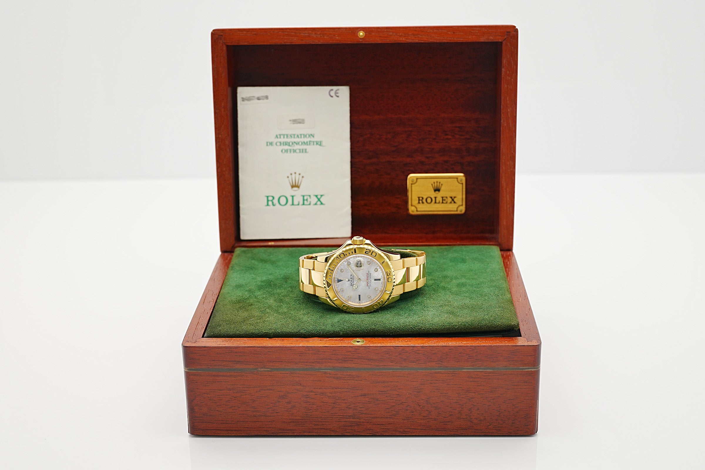 Rolex Yachtmaster 40 Mother of Pearl Ref.16628