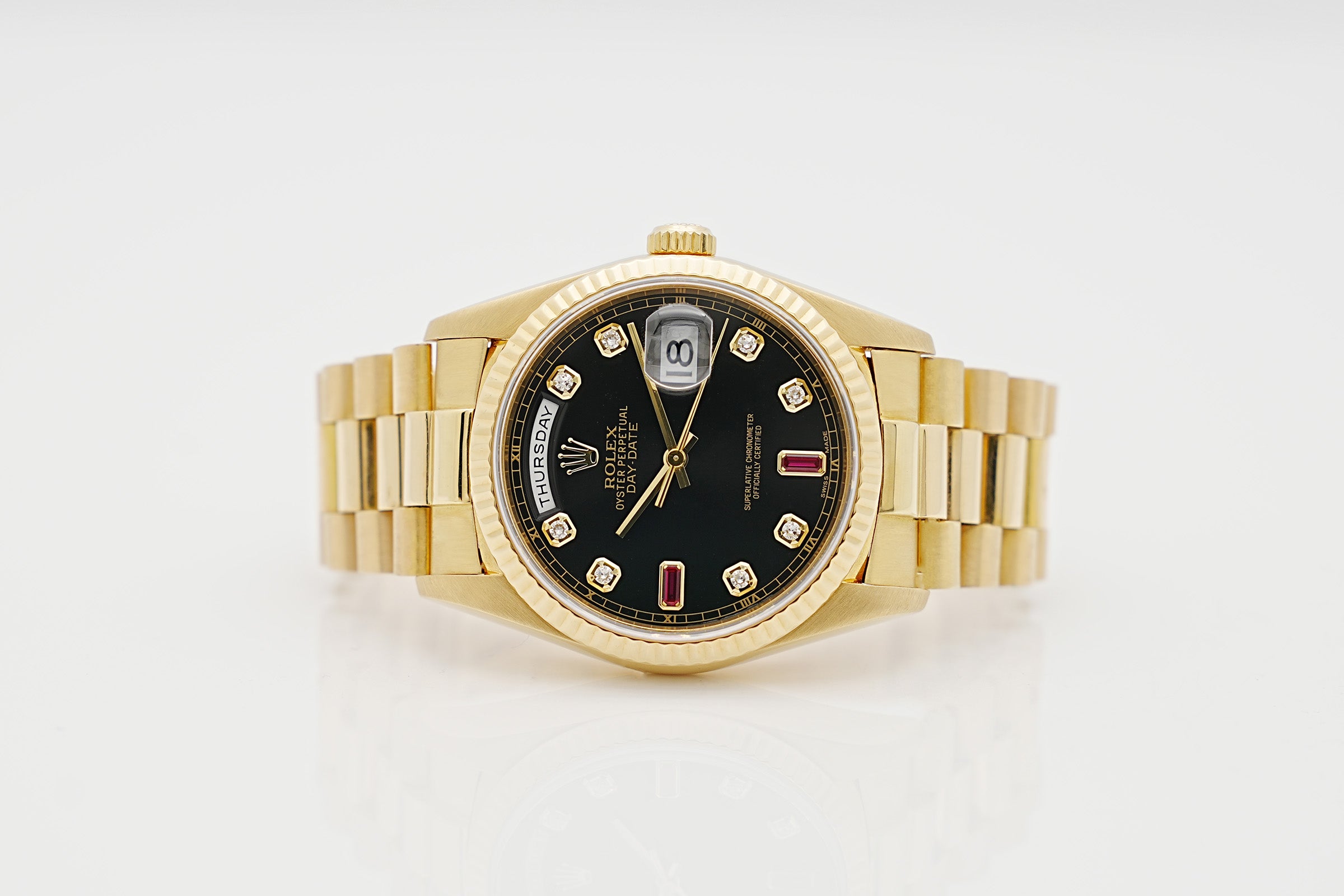 Rolex Day-Date 36 Certified 18238