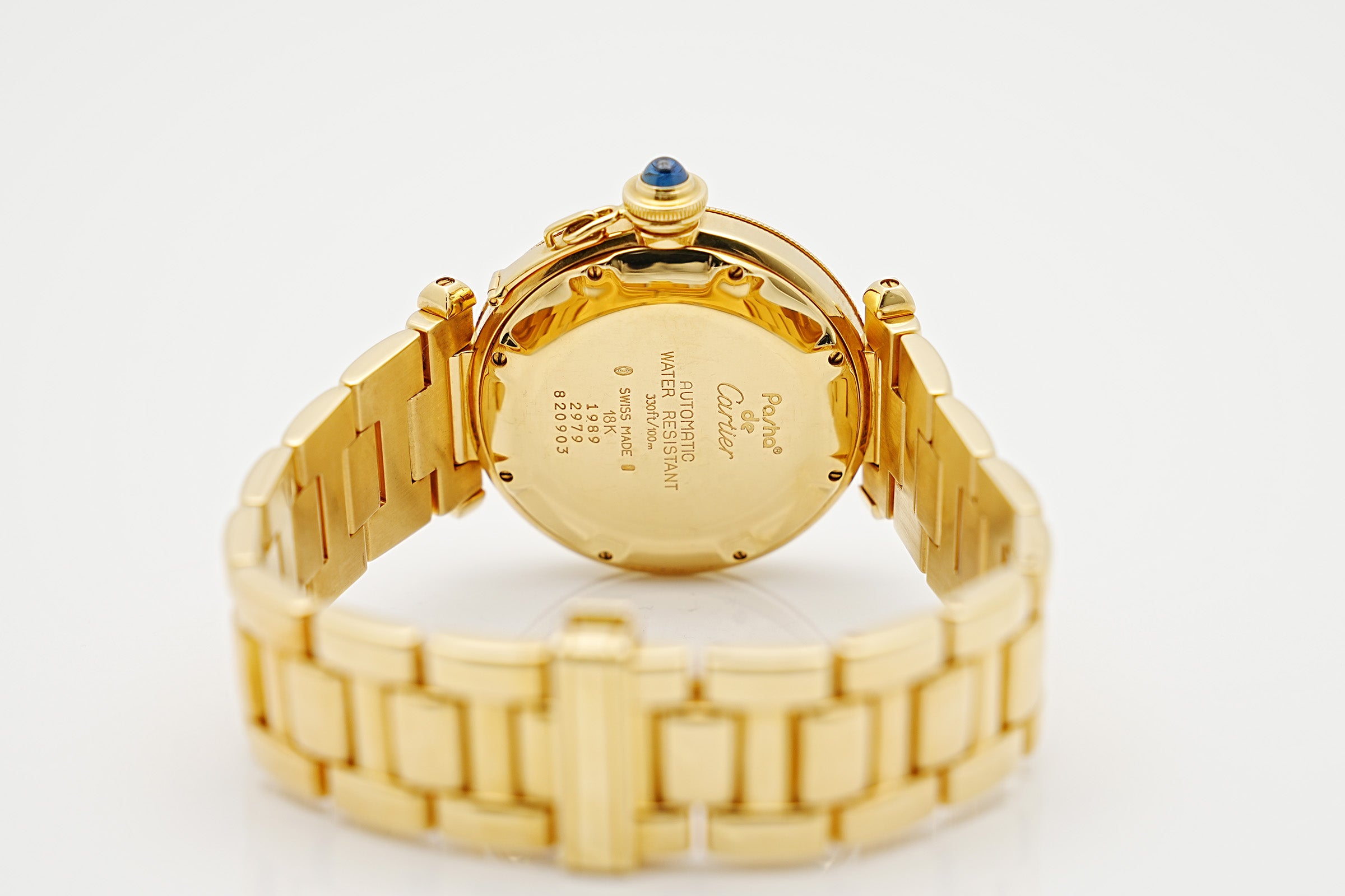 Cartier Pasha 18K Yellow Gold 38mm