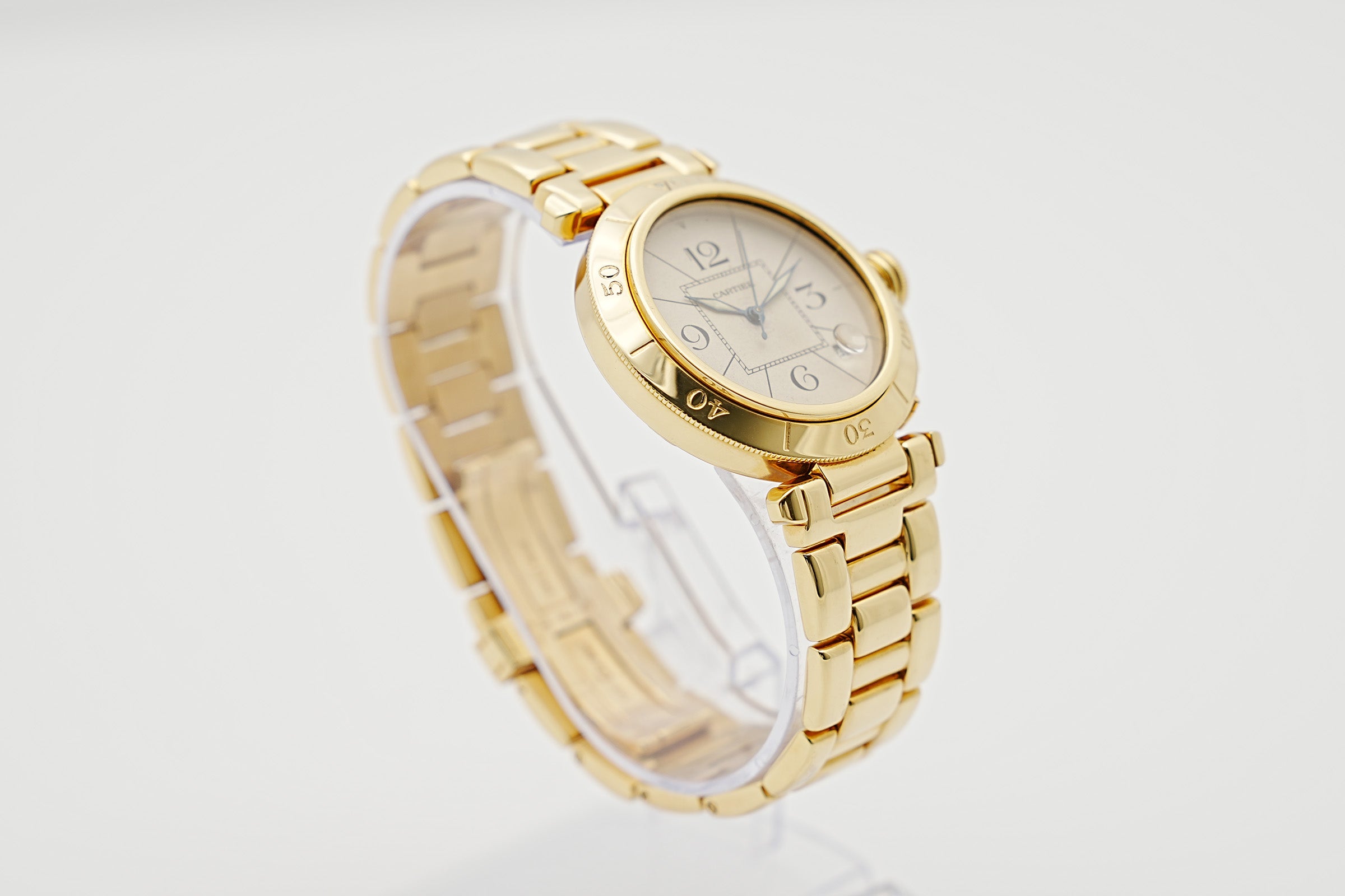 Cartier Pasha 18K Yellow Gold 38mm