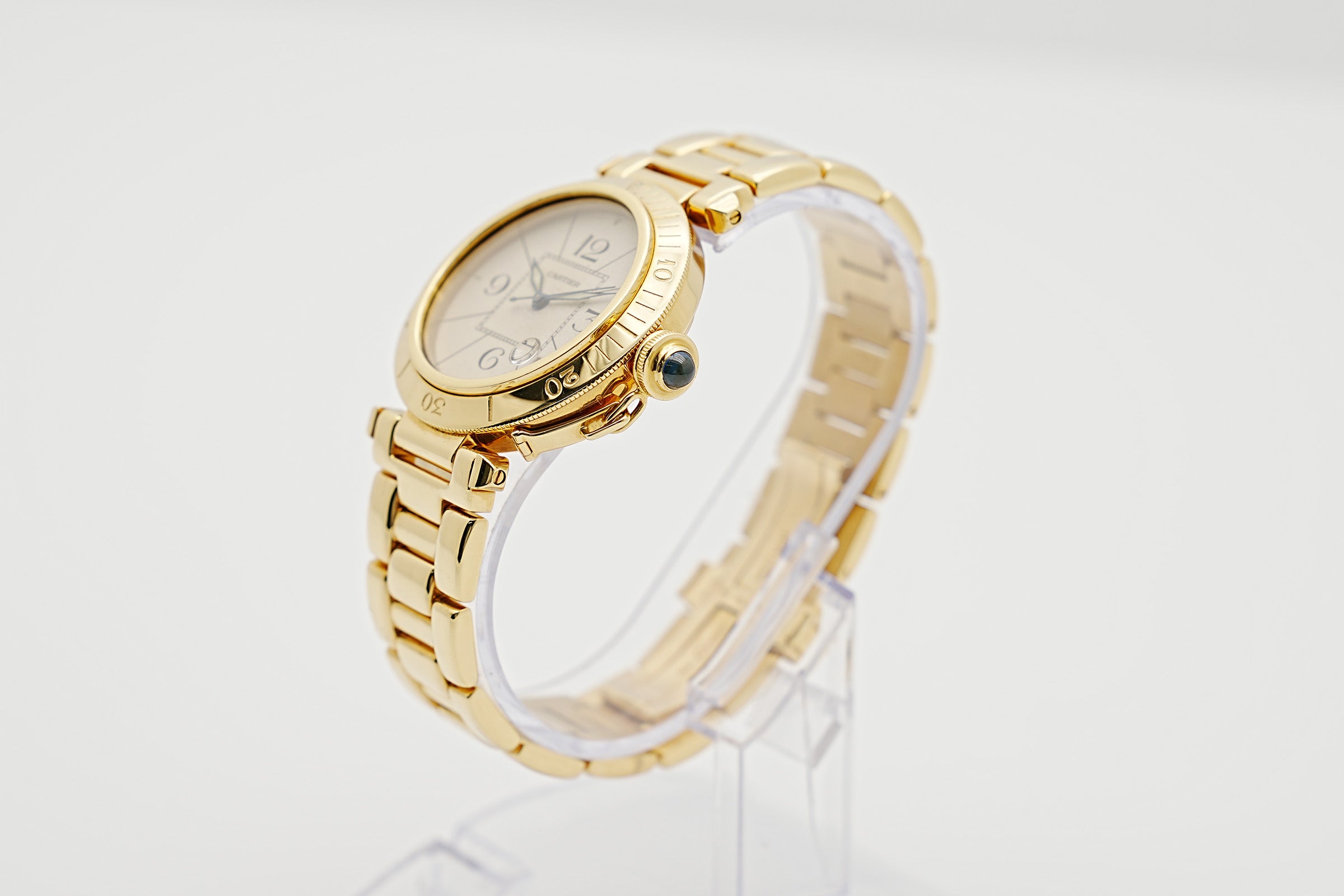 Cartier Pasha 18K Yellow Gold 38mm