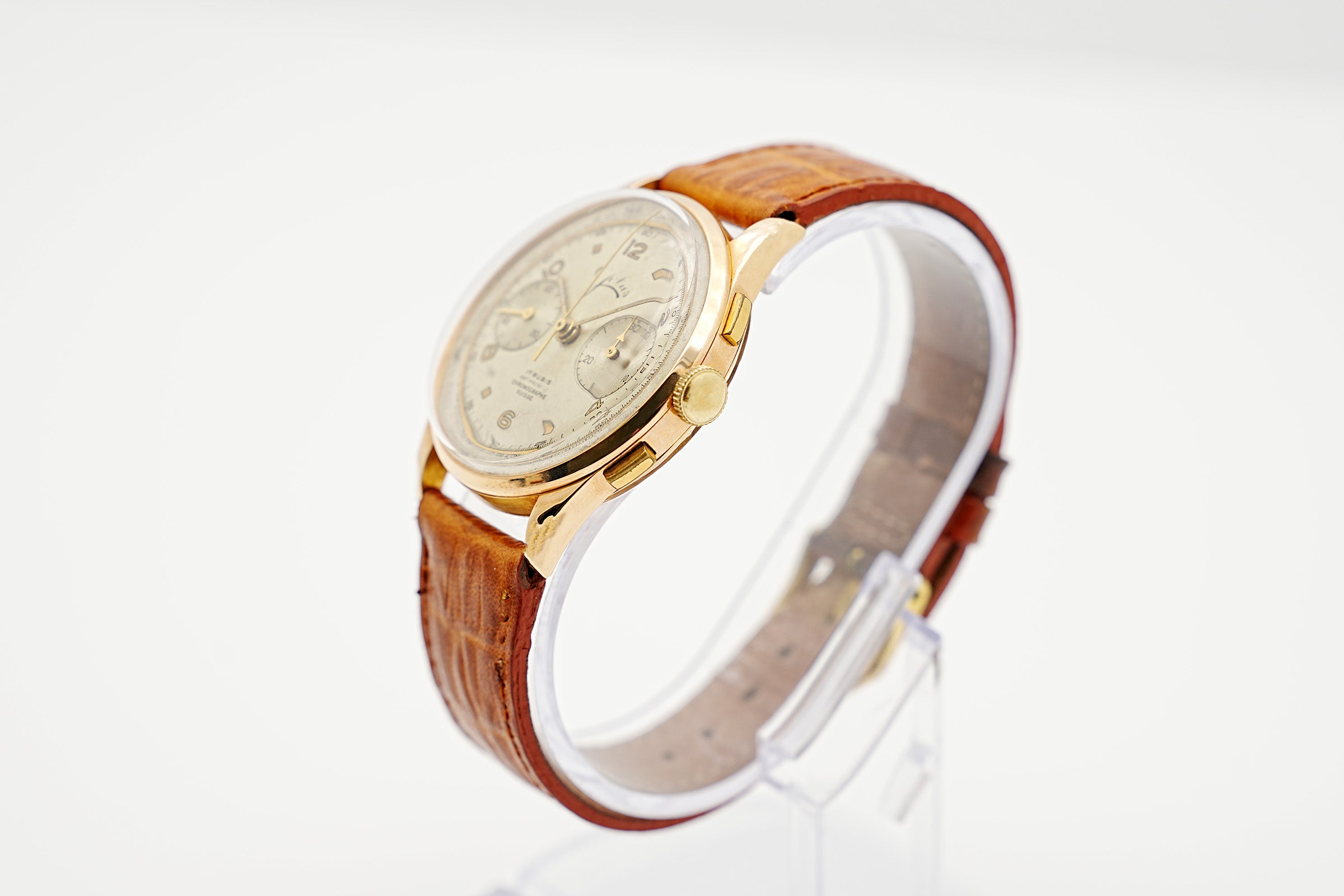 Jolus Vintage Chronograph 18K Rosegold