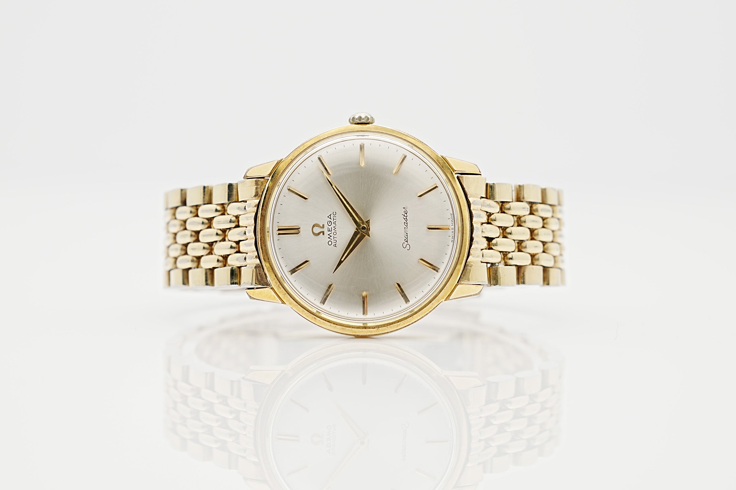 Omega Seamaster Stahl-Gold