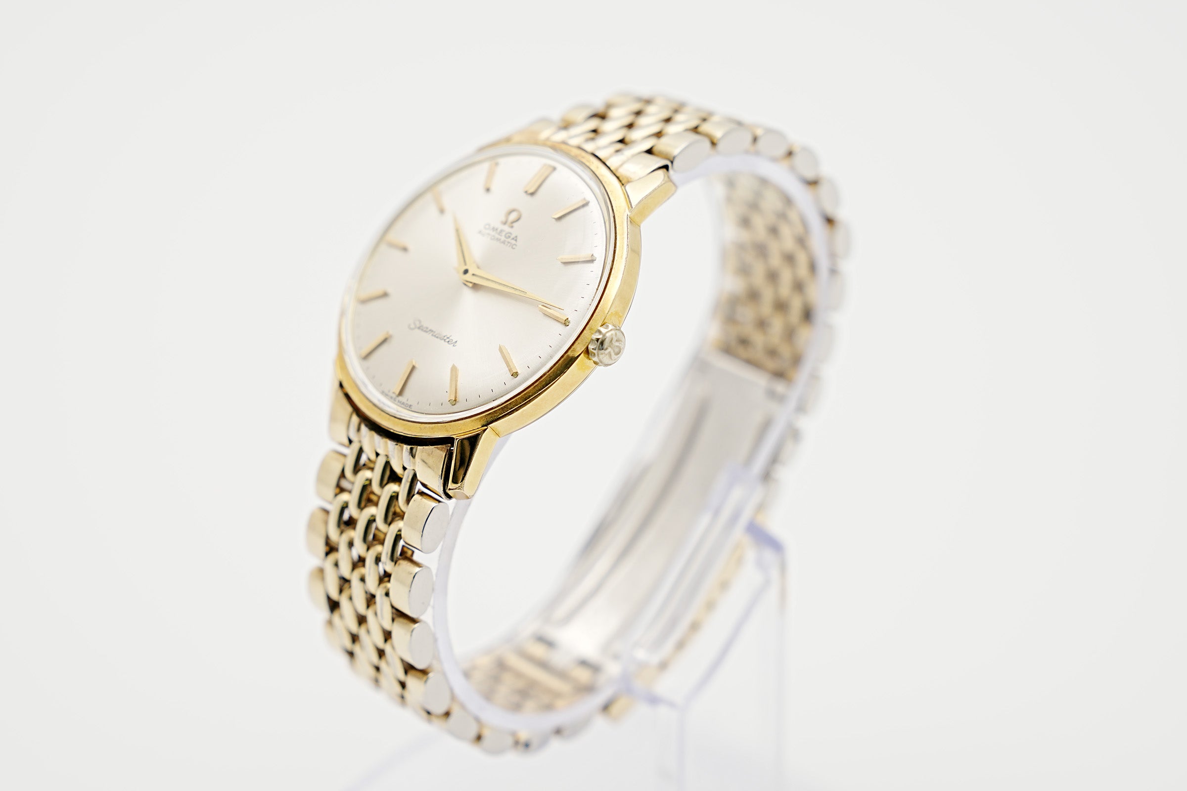 Omega Seamaster Stahl-Gold