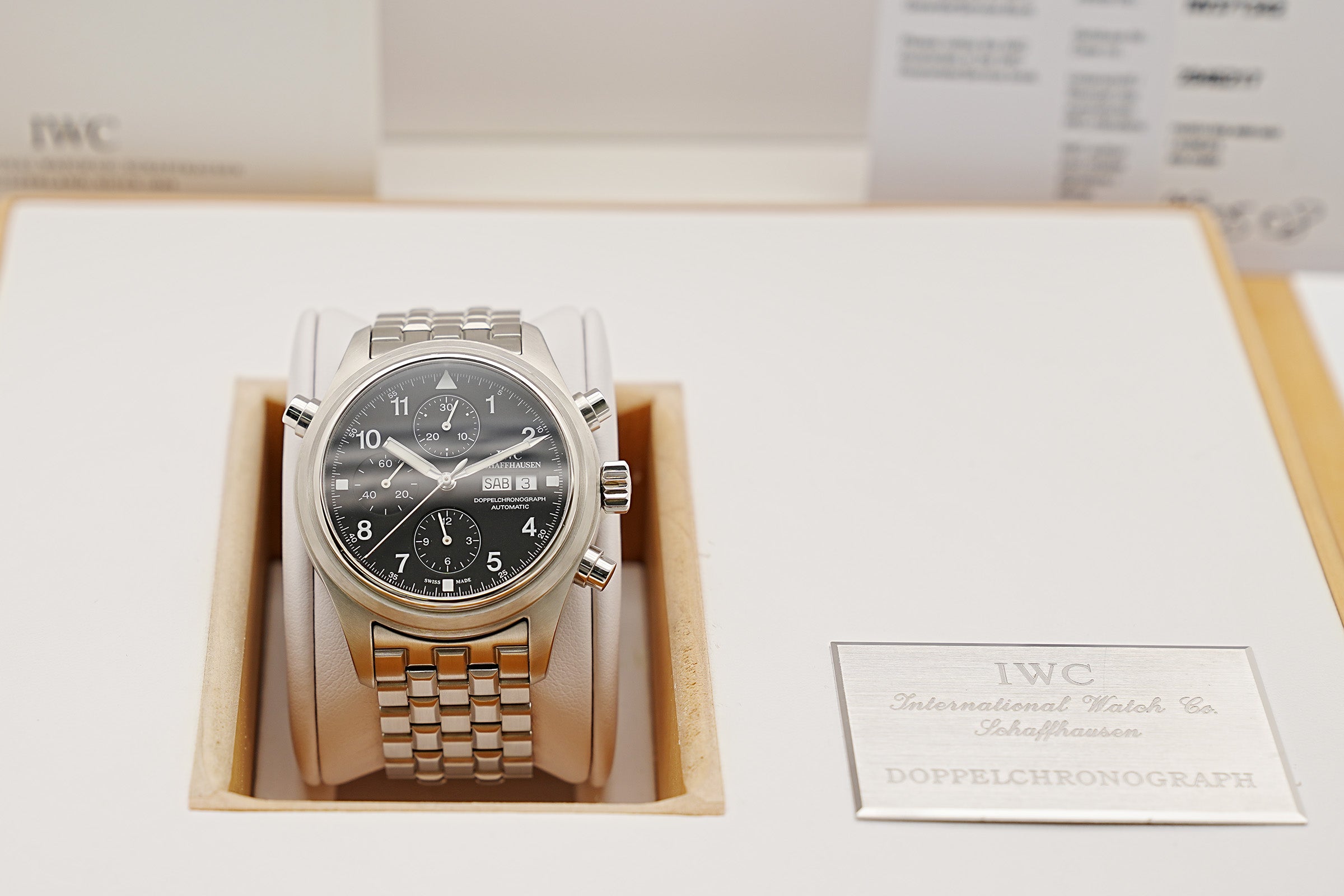 IWC Doppelchronograph IW3713