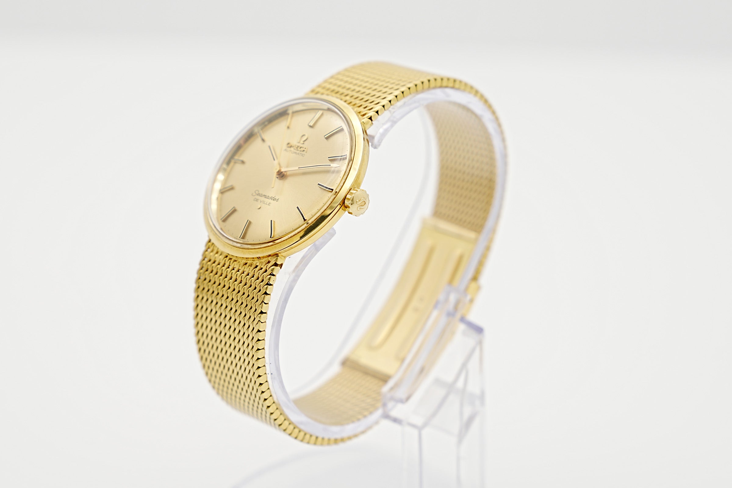 Omega Seamaster De Ville 18K Gelbgold