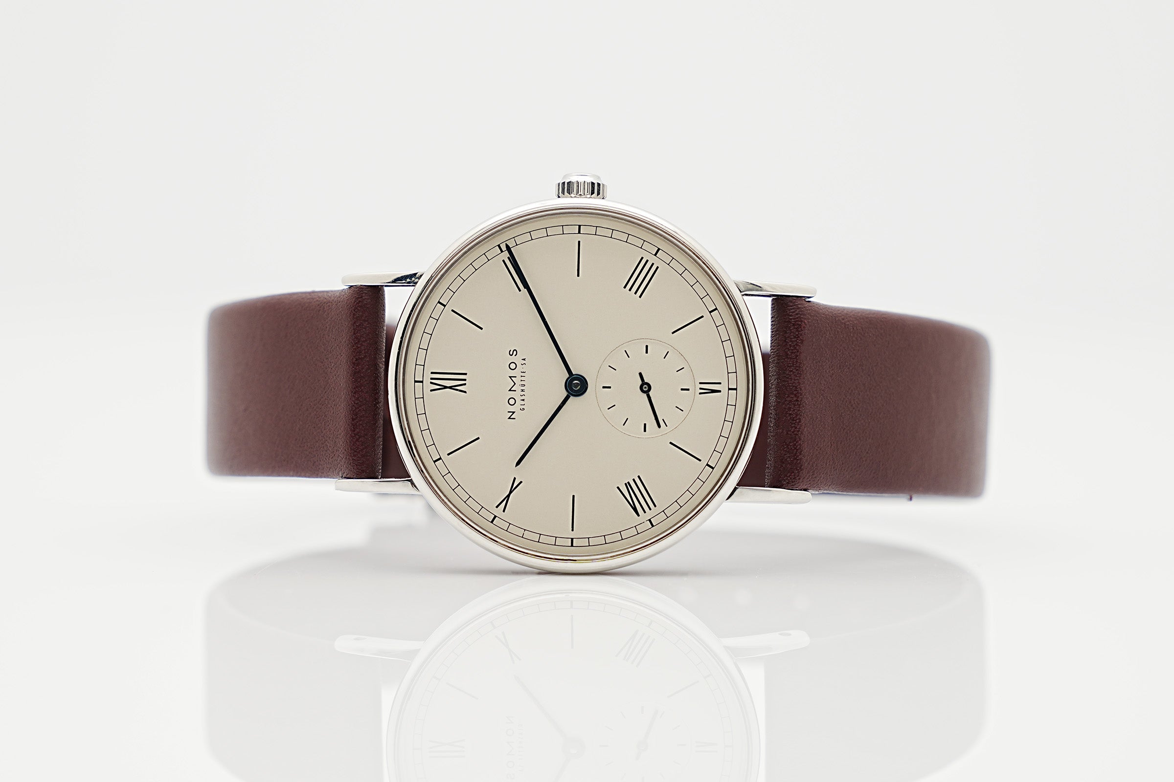 NOMOS Ludwig Handaufzug Edelstahl Herrenuhr Ref.10951