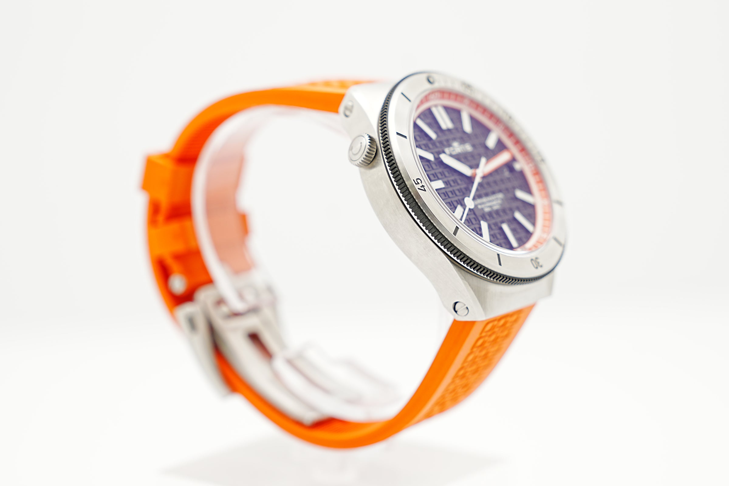 Fortis Marinemaster COSC Amber Orange F8120013