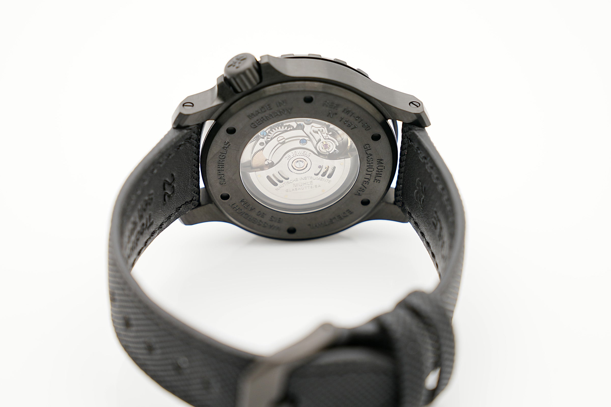 Mühle Glashütte Sea-Timer Blackmotion M1-41-83-CB