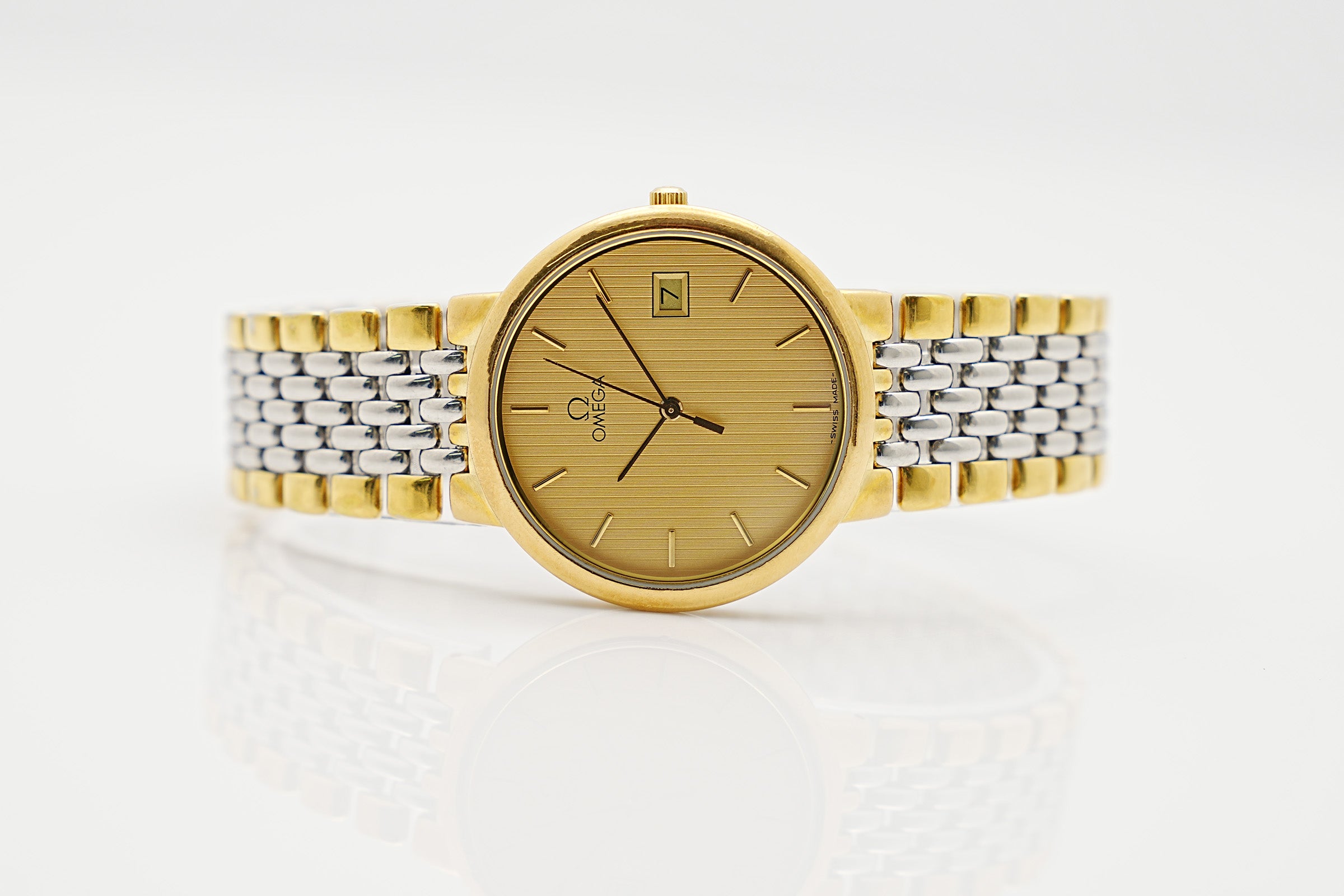 Omega De Ville Quartz Gold Ref.196.0316