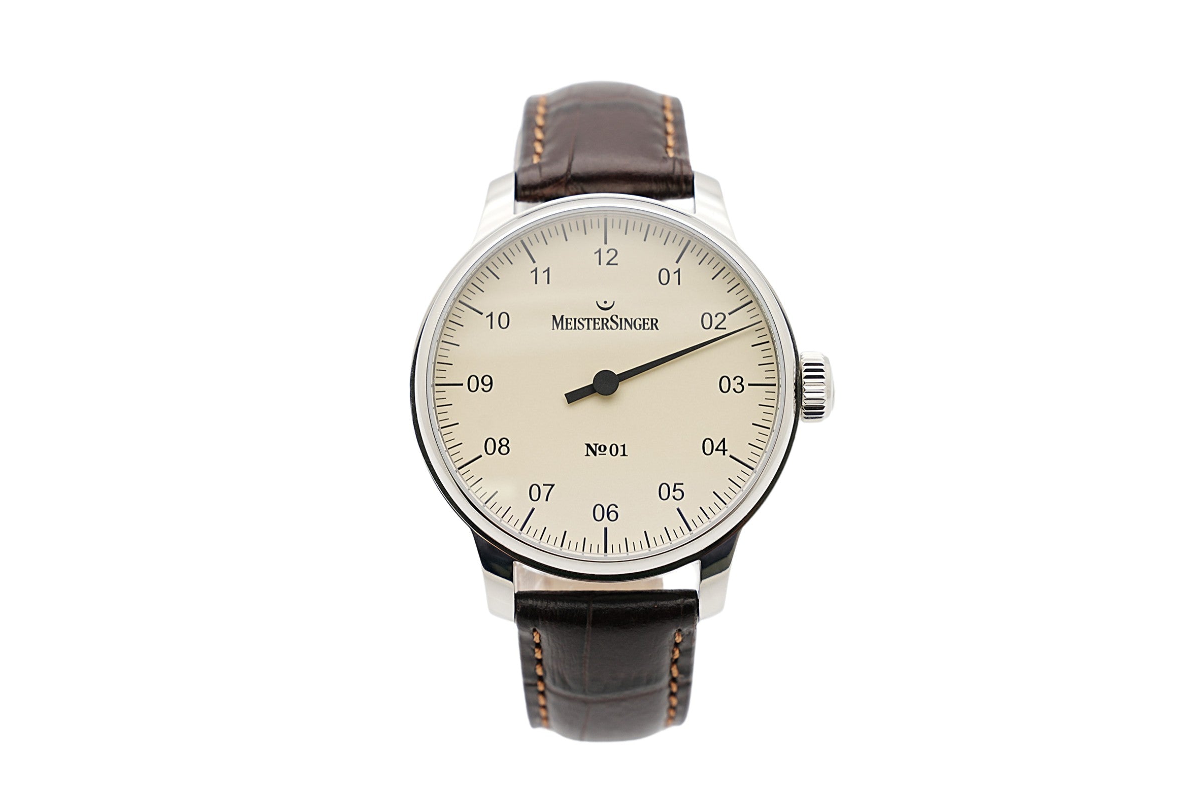 Meistersinger N° 01  No 01 43mm Beige Dial