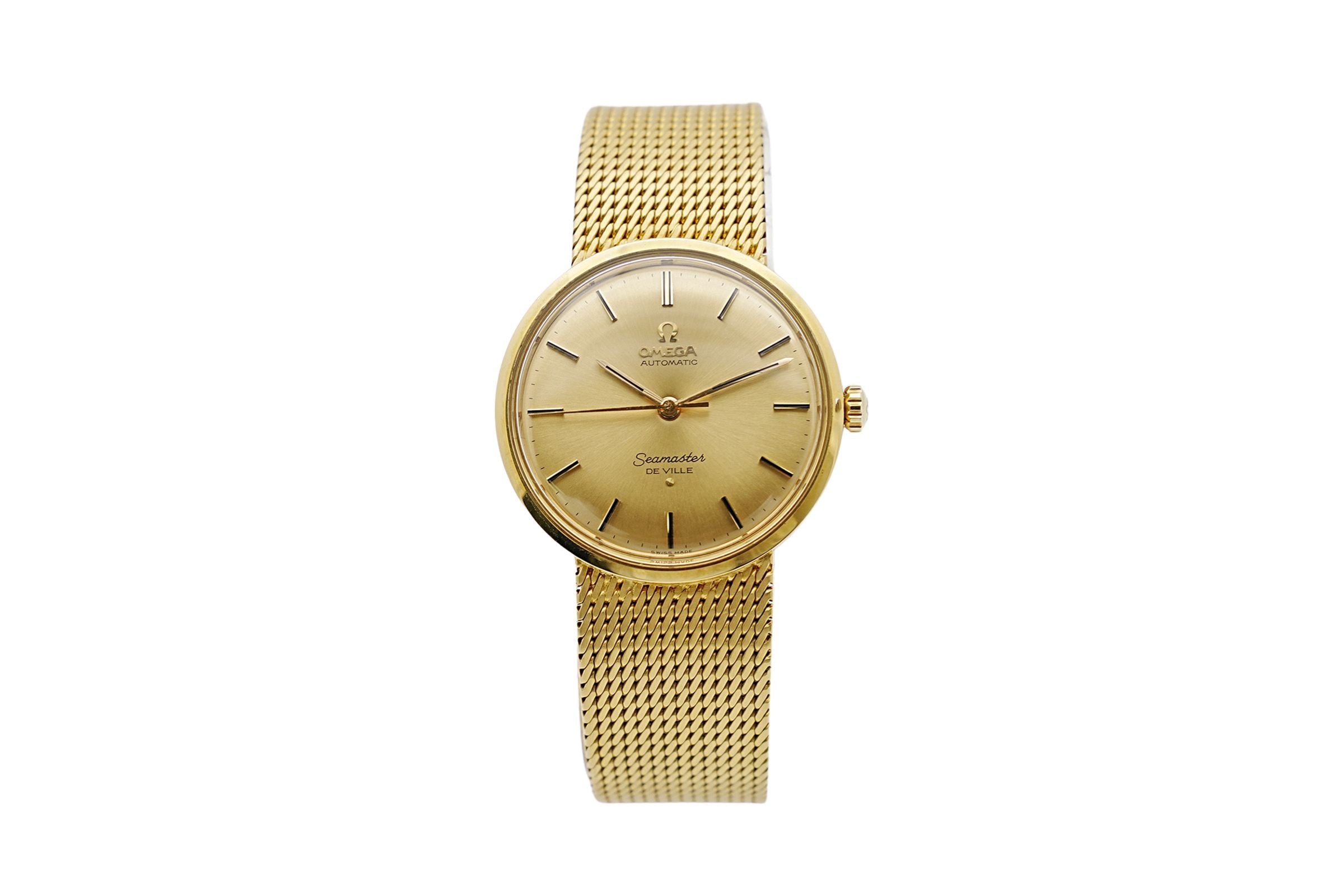 Omega Seamaster De Ville 18K Gelbgold