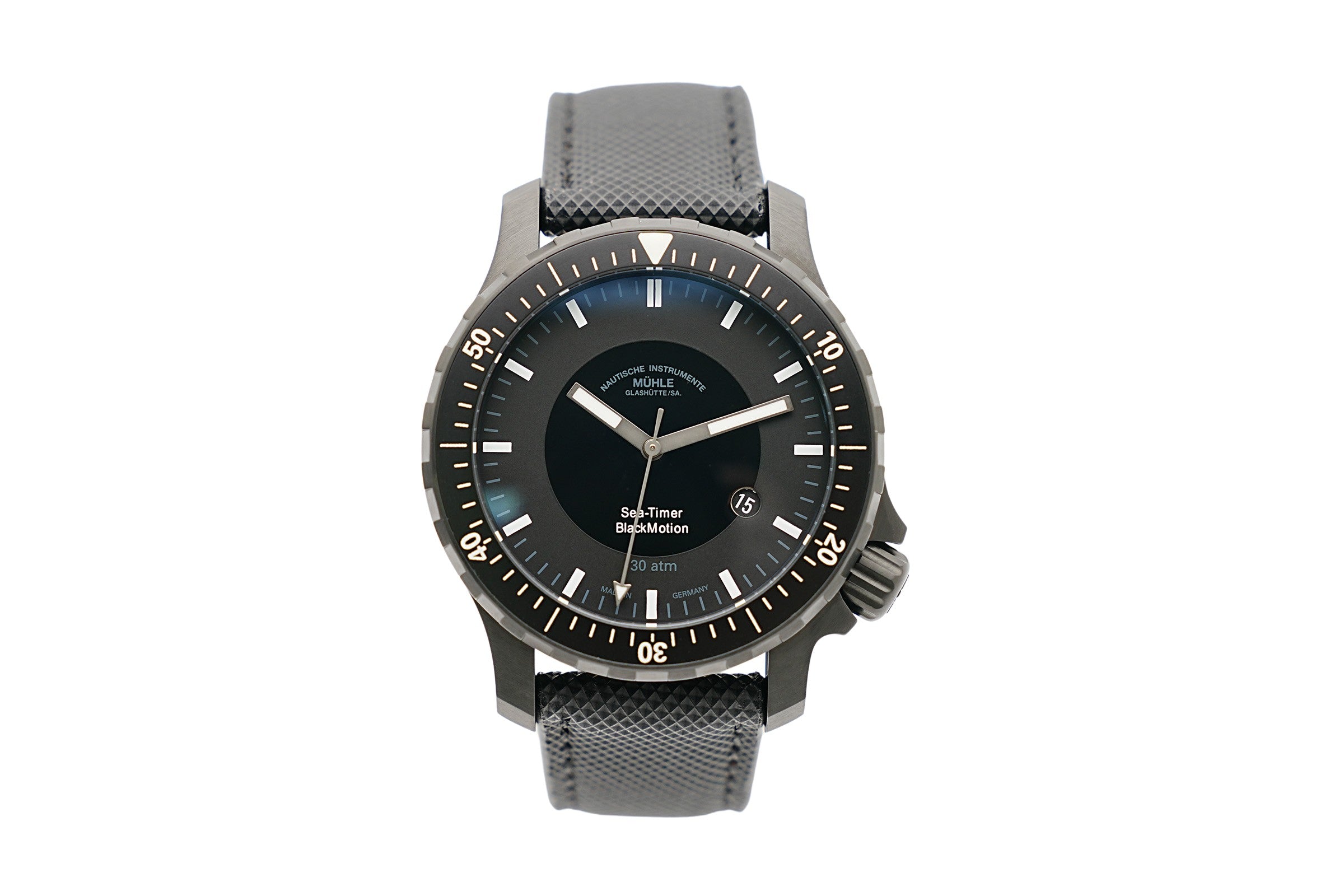 Mühle Glashütte Sea-Timer Blackmotion M1-41-83-CB