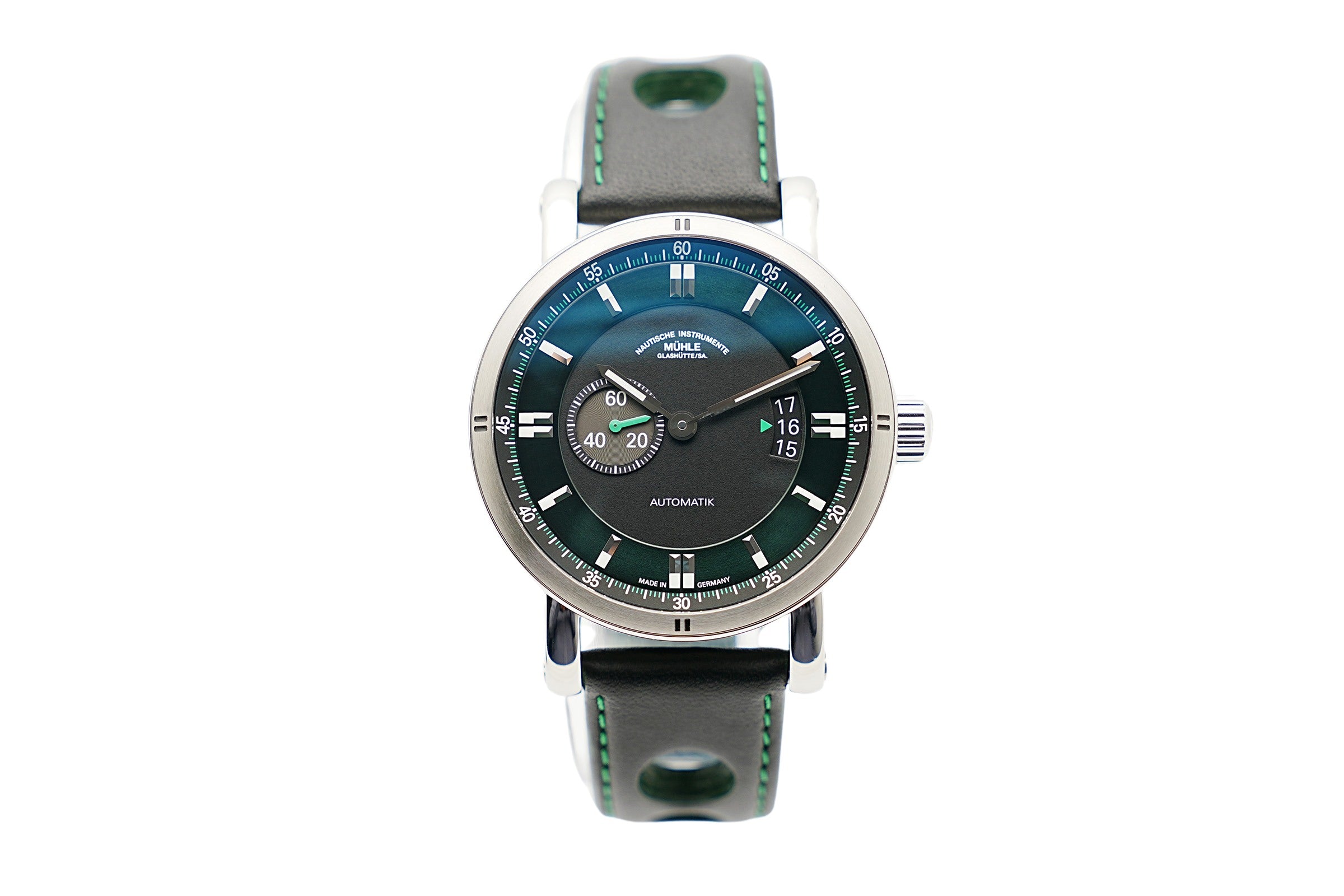 Mühle Glashütte Teutonia Sport II Racing Green M1-29-74-LB