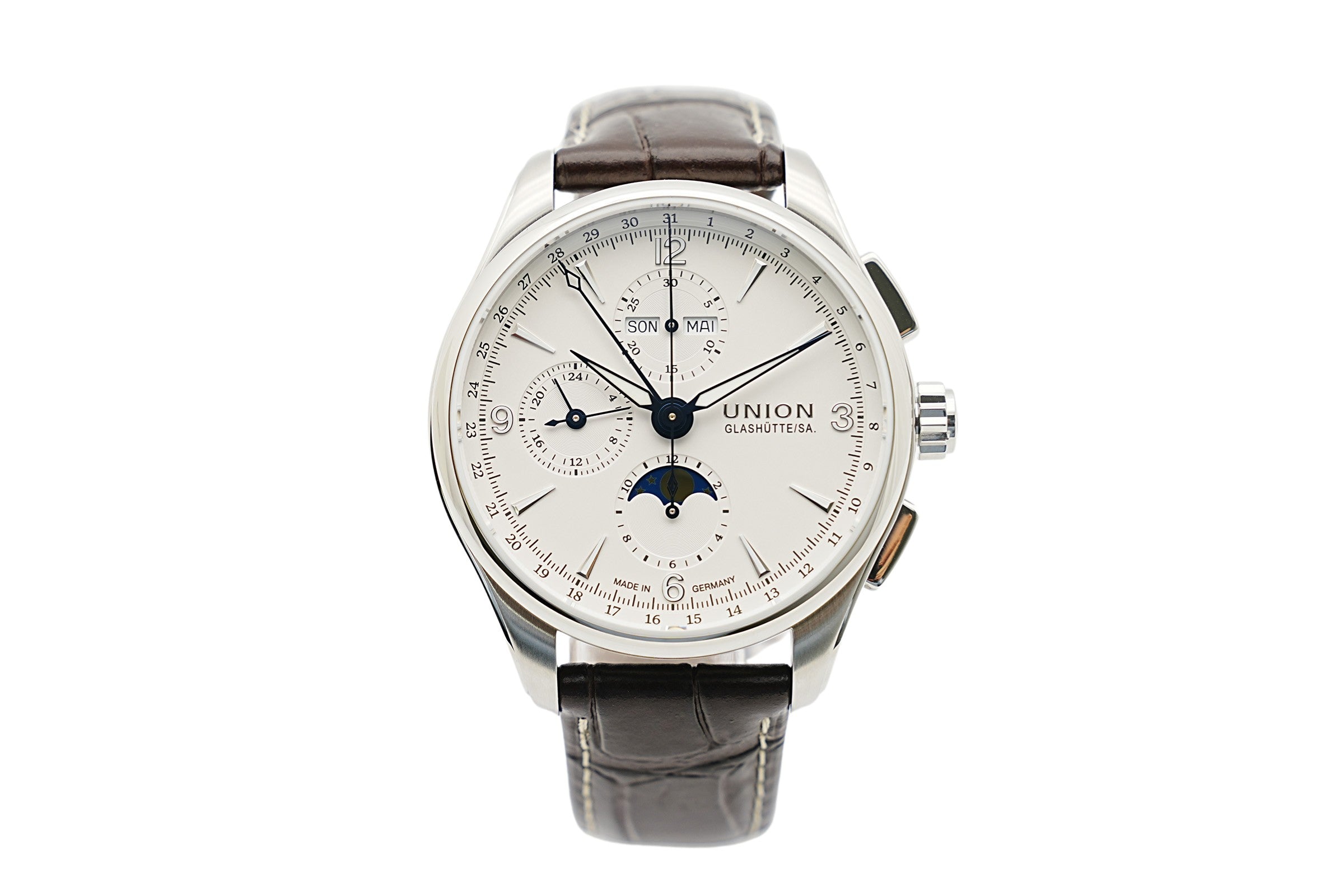 Glashütte Union Belisar Chronograph Mondphase D014.425.16.017.00