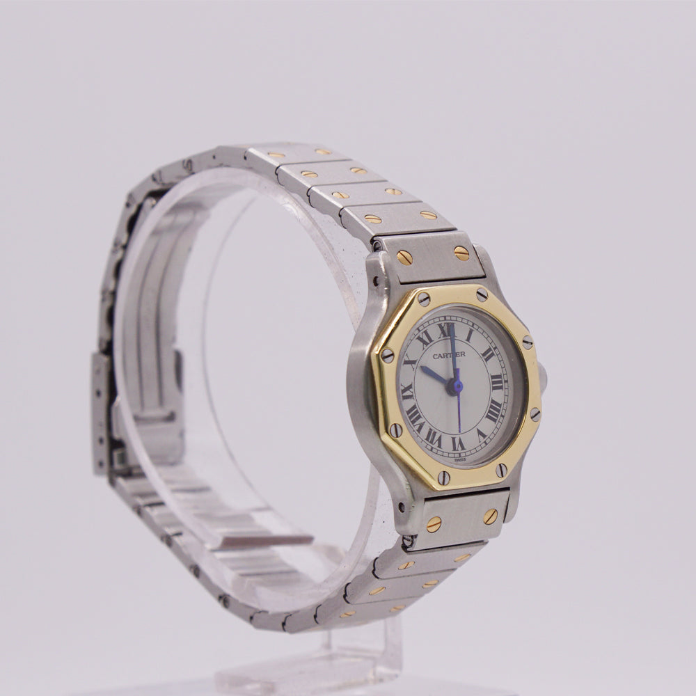 Cartier Santos Ronde 18k Gold Automatic 09078