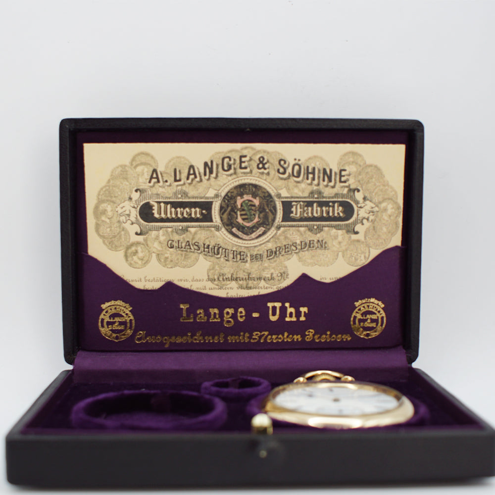 A. Lange & Söhne Taschenuhr Open Face