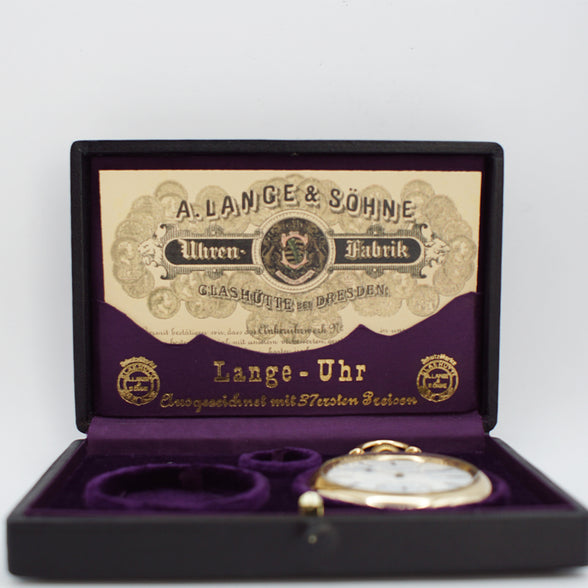 A. Lange & Söhne Pocket Watch Open Face