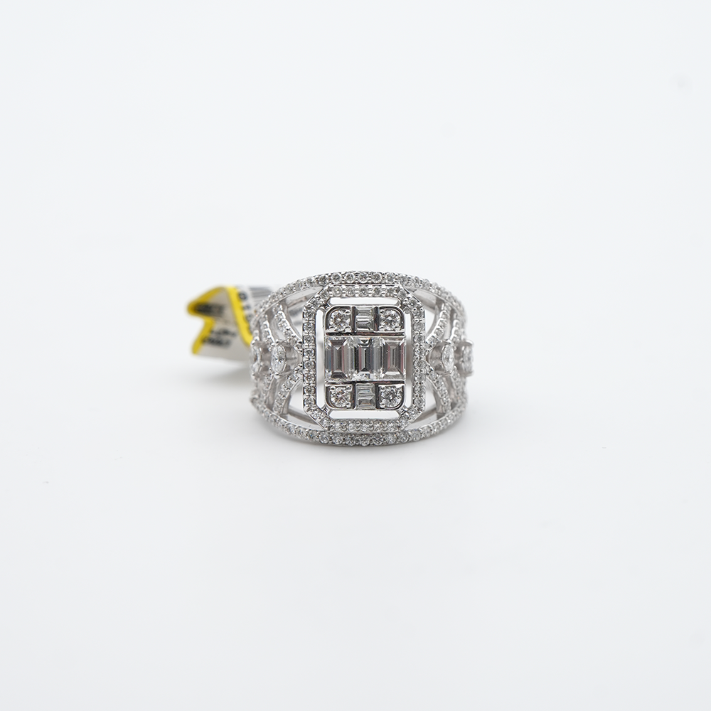 ZEN Diamond 14k Ring Gr.53 Weißgold