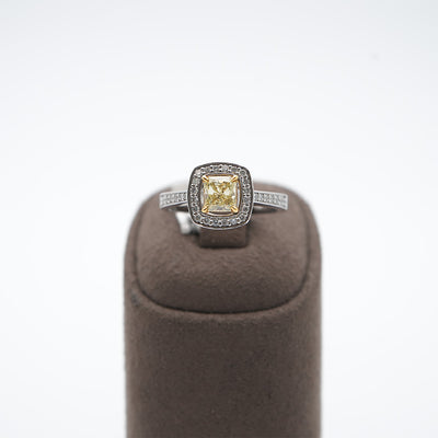 ZEN Diamond 18k Ring weißgold