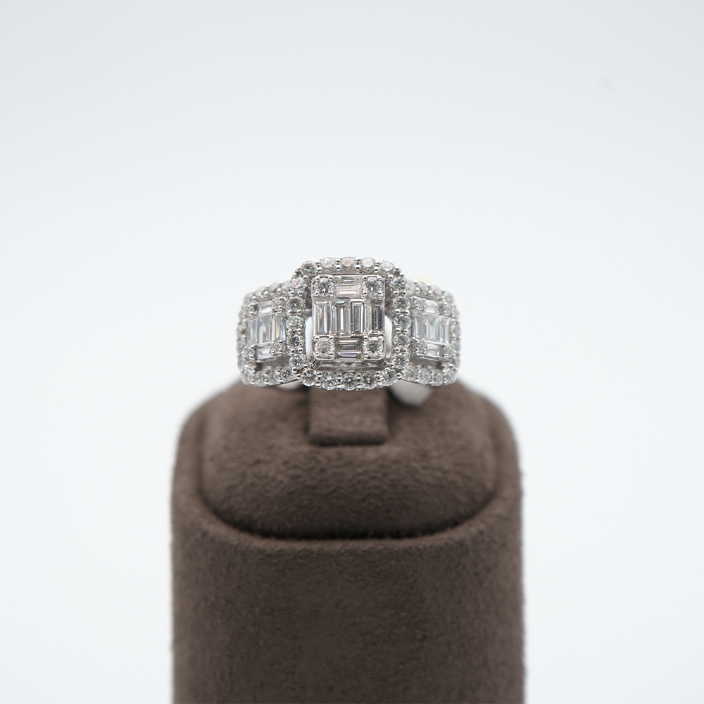 ZEN Diamond 14k Ring Gr.52